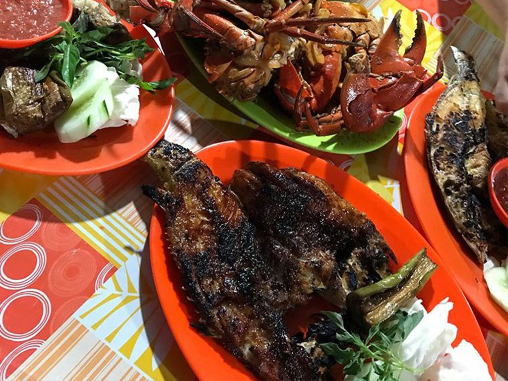 kuliner ikan kepiting cita rasa lokal